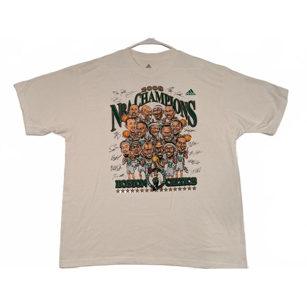 Boston Celtics  Champions Caricature Graphic T-Shirt